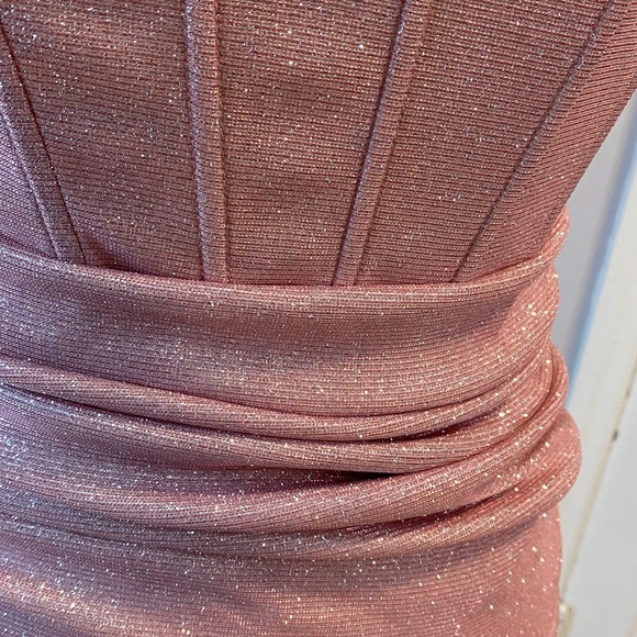 NWT Dressmezee Serena Lurex Corset Mini Dress, Size L - Picture 12 of 17